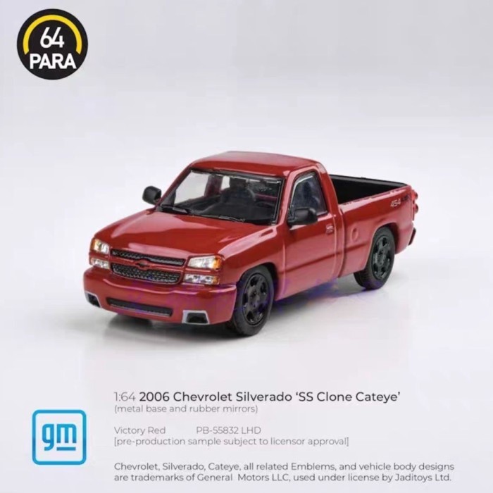 PARA64 1/64 Chevrolet Silverado 2006 Chevrolet Silverado Pickup Model