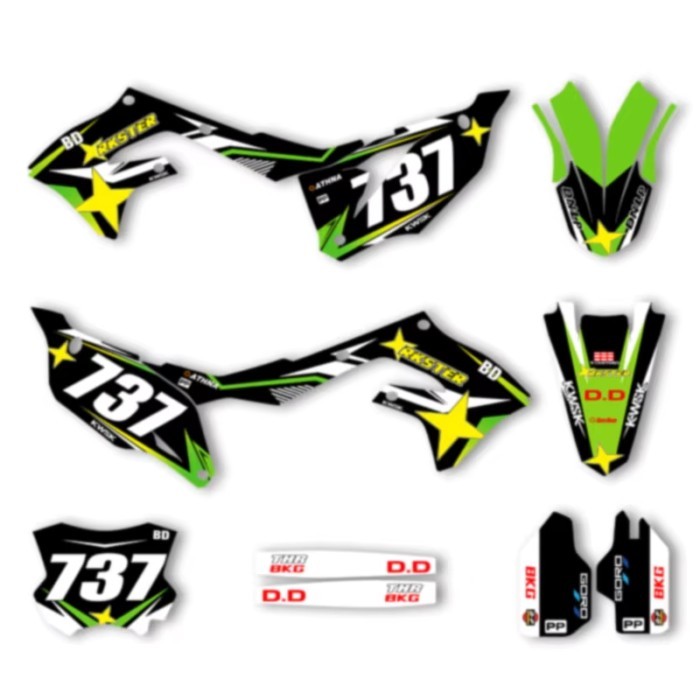 DSMTECH MOTOR For KAWASAKI KXF450 KX 450 2019 2020 2021 2022 2023 KXF250 KXF 250 2021-2024 Motorcyc