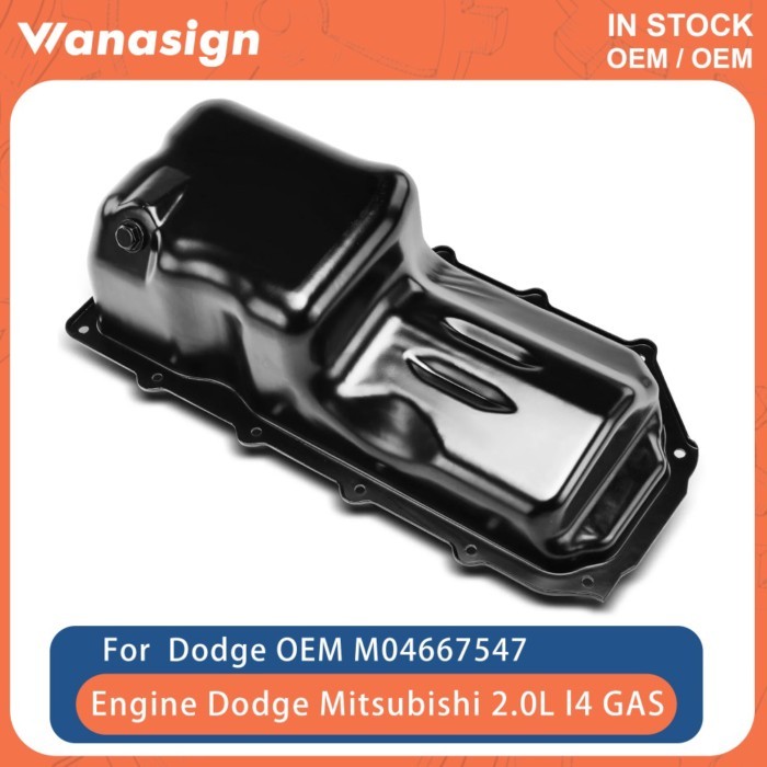 Engine Oil Pan Fit 2.0 L For Chrysler Sebring Dodge Avenger Eagle Talon Mitsubishi Eclipse 2.0L l4