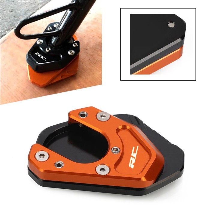 For RC 125 200 390 RC RC125 RC200 RC390 2014-2023 2022 2021 Motorcycle Foot Side Stand Enlarge Pad