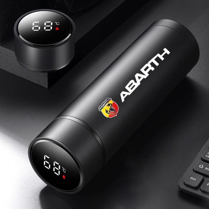500ml Car Smart Thermos bottle For AUDI A1 A3 8V 8P 8L A7 A8 A5 A4 B5 B6 B7 B8 B9 A6 C5 C6 C7 C8 TT