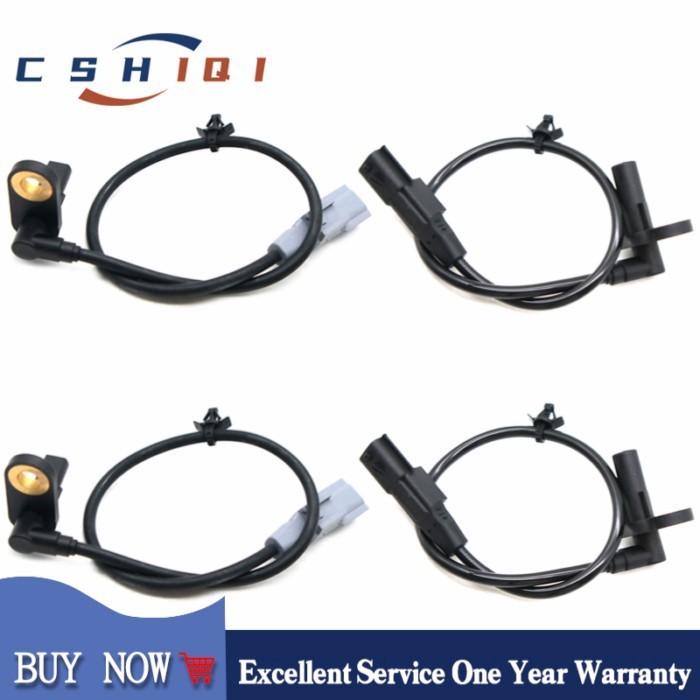 47910-1MA0A 4PCS Front Rear L/R ABS Wheel Speed Sensor For Nissan 370Z Infiniti M25 M56 EX35 Q60 QX