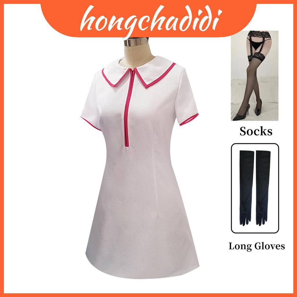 เครื่องแต่งกายคอสเพลย์ Chainsaw Man พร้อมวิกผมของ Makima และ Reze