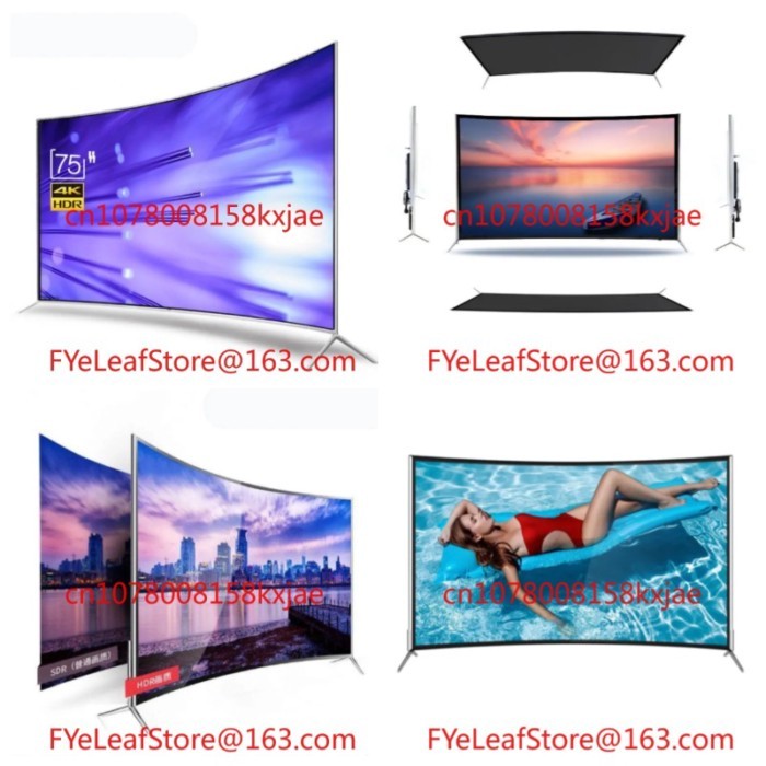 32 43 50 55 60 70 75 inch large size full high definition LED TV 4k smart TV led smart curved surfa