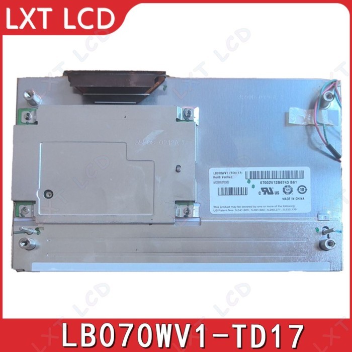 LCD Screen Display Panel For LG DIsplay LB070WV1 TD17 TD01 LB070WV1 (TD) (01) (17) LCD For Mercedes