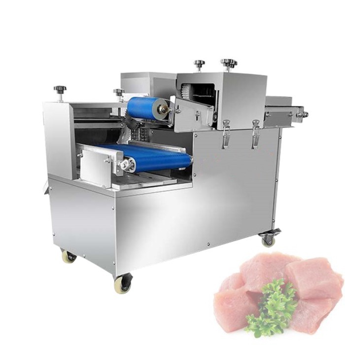 Frozen Meat Dicing Machine Dice Meat Cube Machine Mutton Meat Dicer Machine