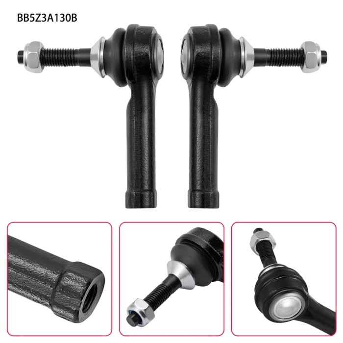 2PCS BB5Z3A130B Suspension Steering Tie Rod Outer Ball Head Fit for Ford EXPLORER 2011-2019 BB5Z3A1