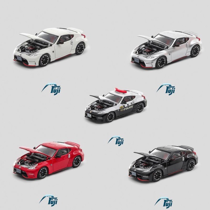Fuji Fuji 1: 64 Nissan Lady Fairlady Z RZ34 โมเดลรถอัลลอย