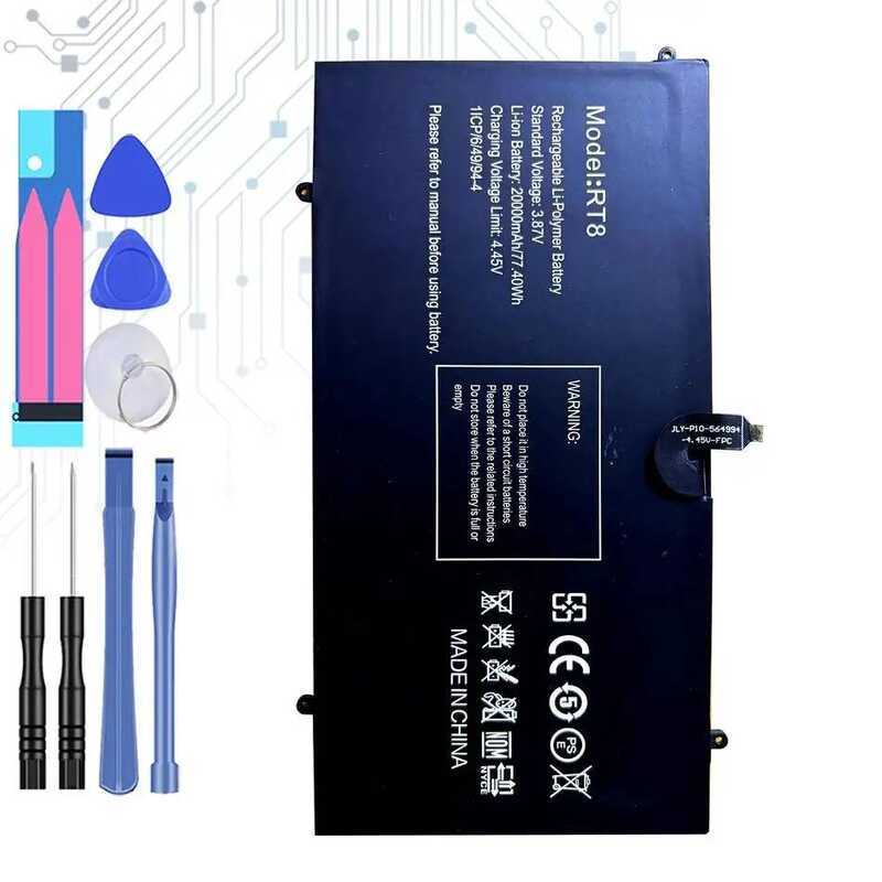 20000mAh High Compatibility Durable For Oukitel RT8 4G 11 Inch Android 13 Tablet Battery