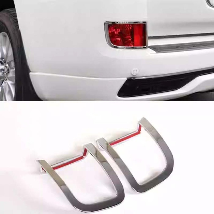 For Toyota Land Cruiser 2008-2021 rear fog light strip Land Cruiser LC200 fog light frame decoratio