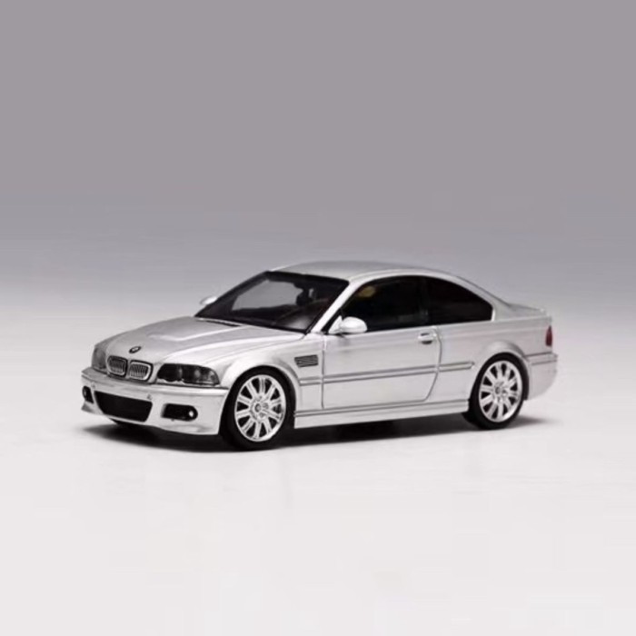 SW+SH 1: 64 BMW BMW M3 CSL E46 3 Series Sports Car 4th Generation Alloy Car Model