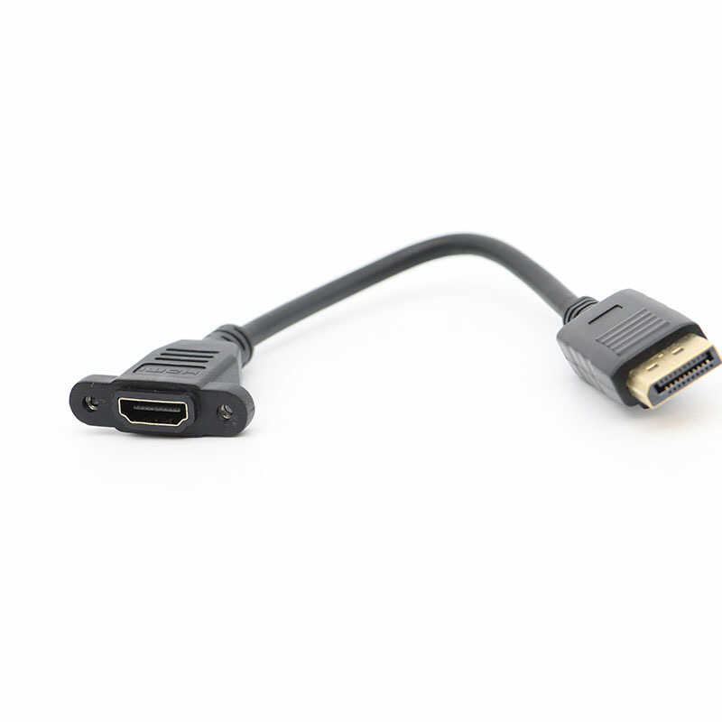 สาย Dispyport TO HDMI DP TO HDMI DP Male TO HDMI Female พร้อมสายแปลง Ear HD