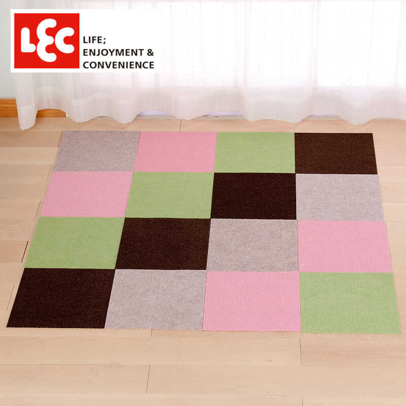 ญี่ปุ่น lec lec พรมปูพื้นห้องนั่งเล่นกันน้ําห้องนอนห้องน้ํากันลื่นทําความสะอาดง่าย