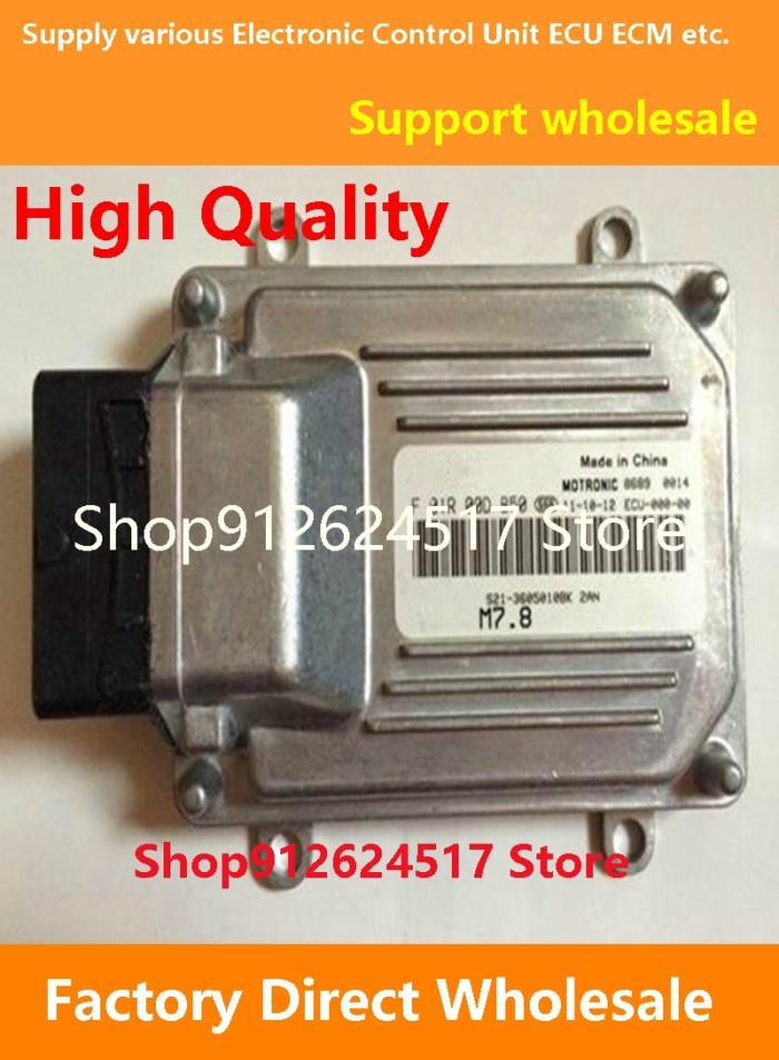 ECU F01R00D050 F01RB0D050 3E20A130 JL475Q Engine Computer Board Electronic Control Unit M7 Compatib
