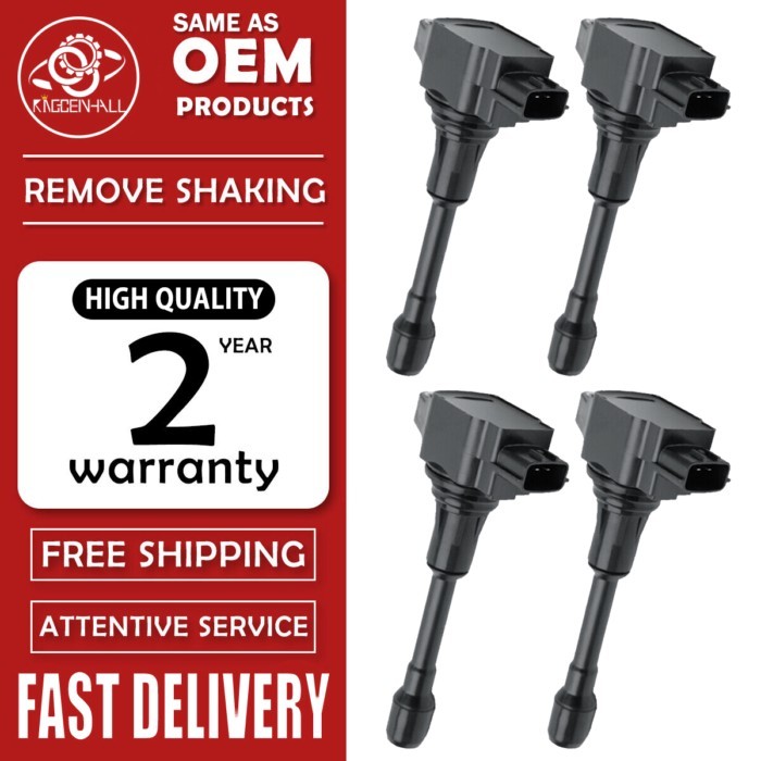 UF549 22448-ED000 22448-JA00C 22448-JA00A Ignition Coil For Nissan Altima Sentra Versa X-Trail Rogu