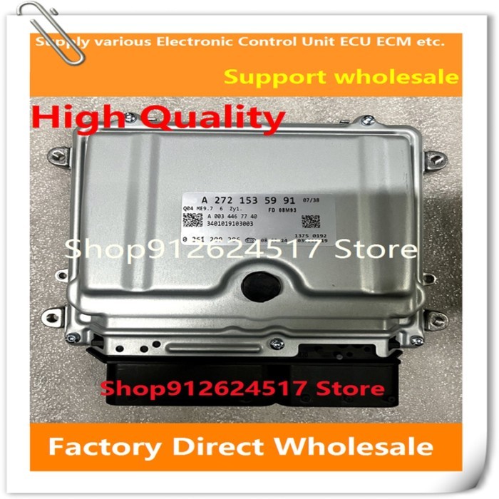 Engine computer board ECU ME9.7 A272 A2721535991/A2721531691/A2721533279/A2729003900/A2721535279 Fo