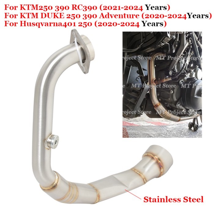 For KTM DUKE 250 390 RC390 KTM250 KTM390 Adventure ADV 2020 2021 2022 2023 2024 Motorcycle Exhaust