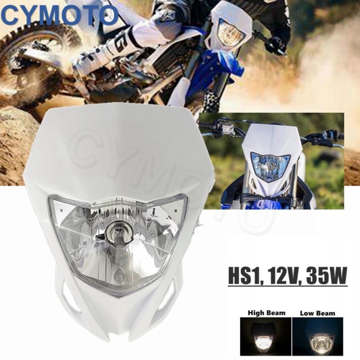 Waterproof LED Motorcycle Headlight for Yamaha WR 250 R WR426F WR450F WR500 WR TTR 450 High Brightn