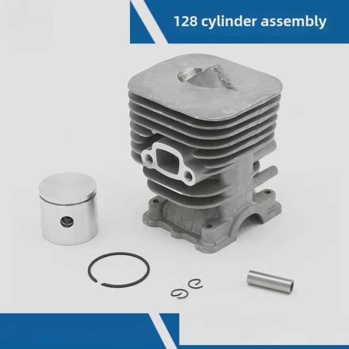 35mm Cylinder Piston Gasket Kit for Husqvarna 24C 124 125C 125E 125L 125R 128C 128CD 128L 128LD 124