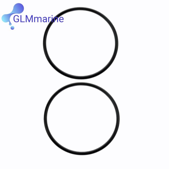 2Pcs Lower Unit O-ring Seal 93210-64ME7-00 for Yamaha Marine Outboard 25HP 30HP 1993-2018 Engines R