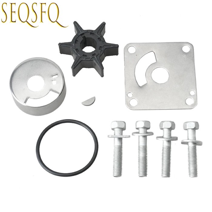 Water Pump Impeller Kit 6L2-W0078 For Yamaha 2-Stroke 20HP 25HP Boat Engine 20D 25N 6L2-W0078-01 6L