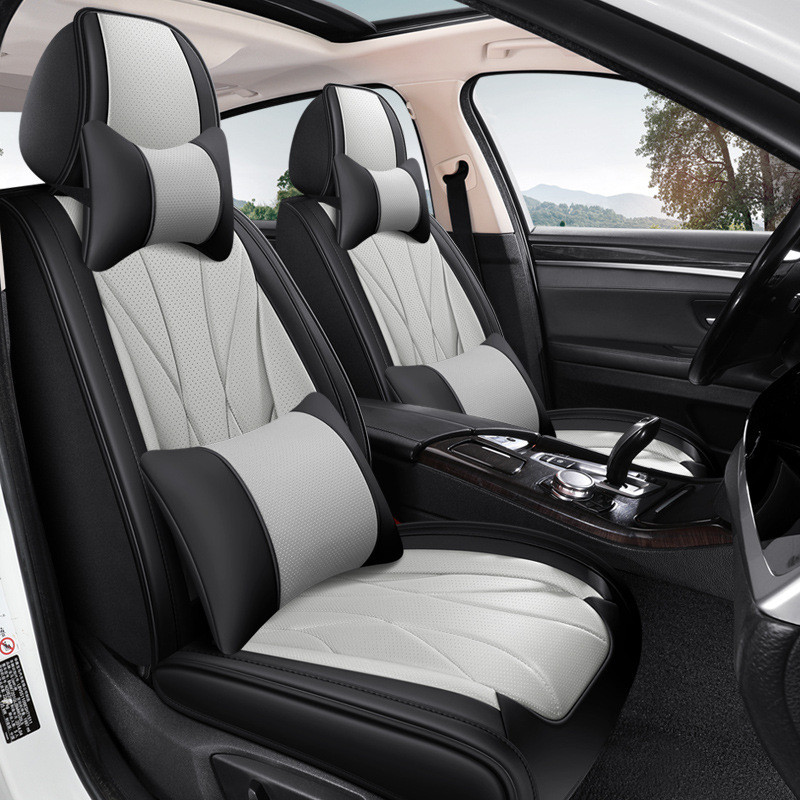 Custom Fit รถที่นั่งครอบคลุม PU หนังที่นั่งด้านหน้า + เบาะหลังชุด Made สําหรับ Crider CX30 ASX E92 A