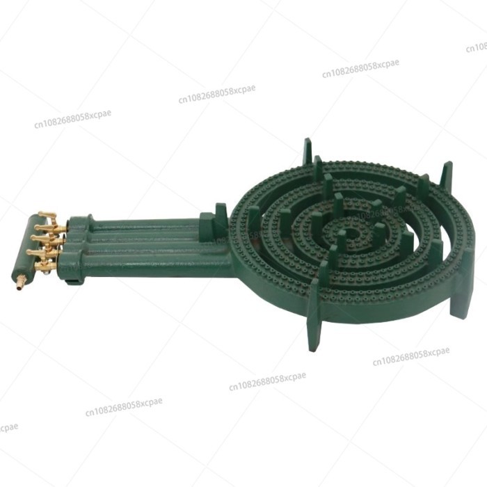 Outdoor four-ring cast iron burner C50 household and commercial gas stove gas stove pancake stove