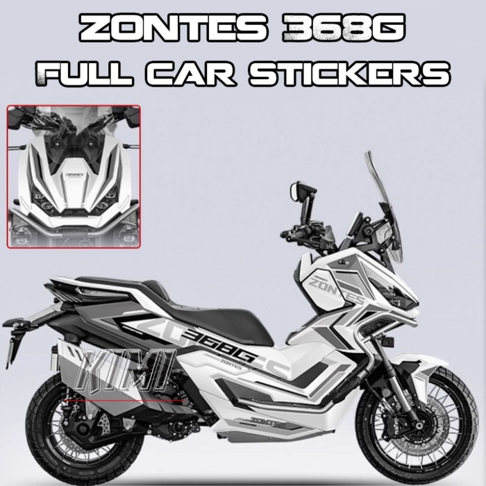 FOR ZONTES 368G Motorcycle Full Car Sticker Decoration Protective Sticker Personality Creative Stic