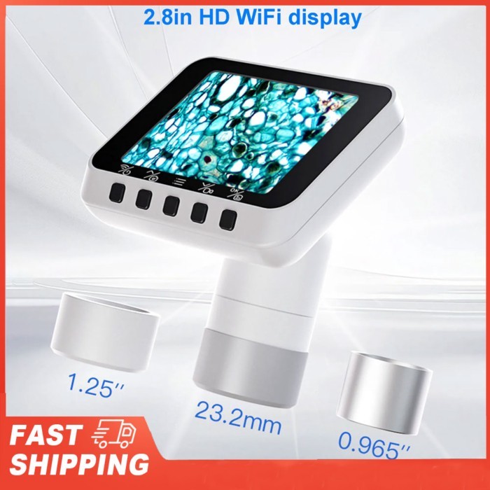 WiFi Electronic Eyepiece 1080P Video Recording 2.8in Display WiFi Telescope Camera Eyepiece TYPE C