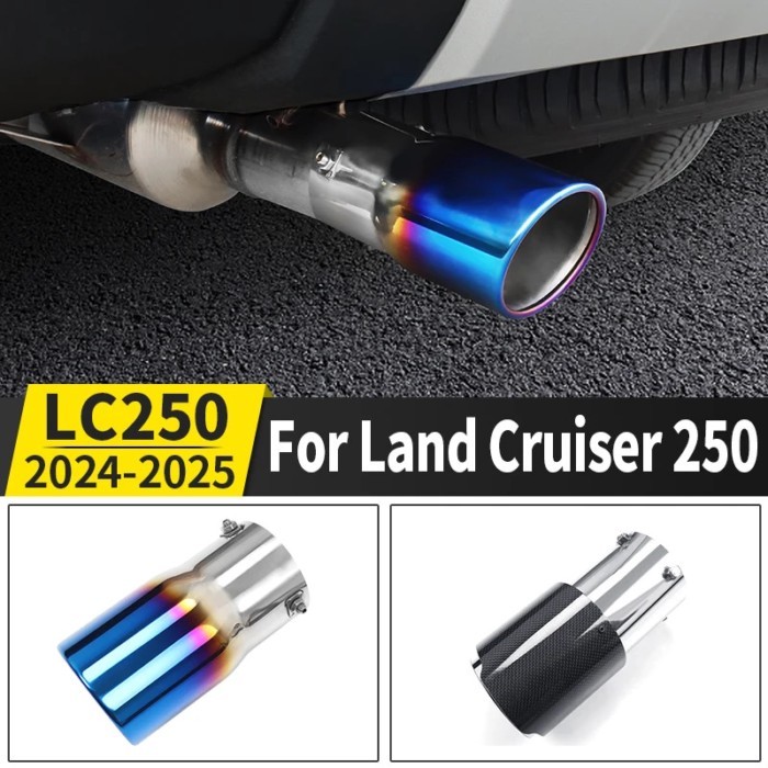 For Toyota Land Cruiser 250 Prado Lc250 2024 2025 1958 First Edition FJ250 Stainless Steel Tailpipe