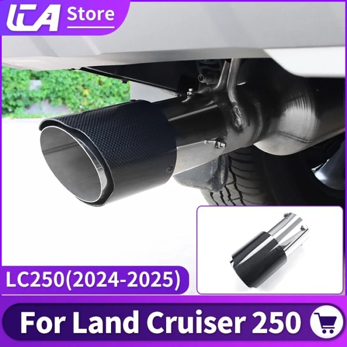 For Toyota Land Cruiser 250 Prado Lc250 2024 2025 1958 First Edition FJ250 Stainless Steel Tailpipe