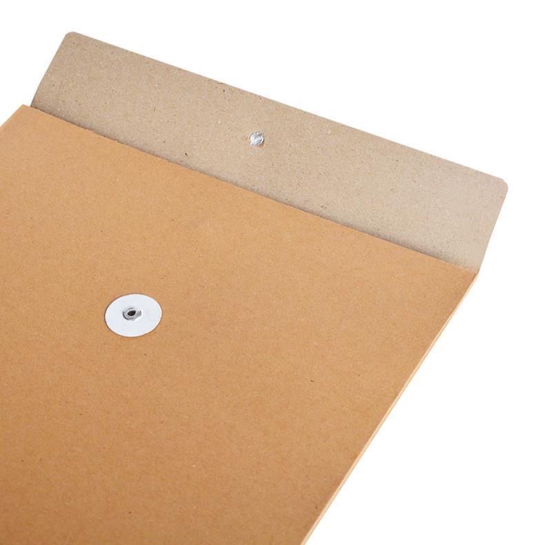 Thickened Kraft Paper File Bag Blank File Bag A4 Information Bag Paper Office Storage Drawing Bag