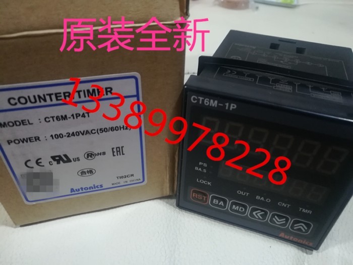 1PC  CT6M-1P4T CT6M-1P2T  New Original Genuine Multifunctional Timer Counter With 485 communication