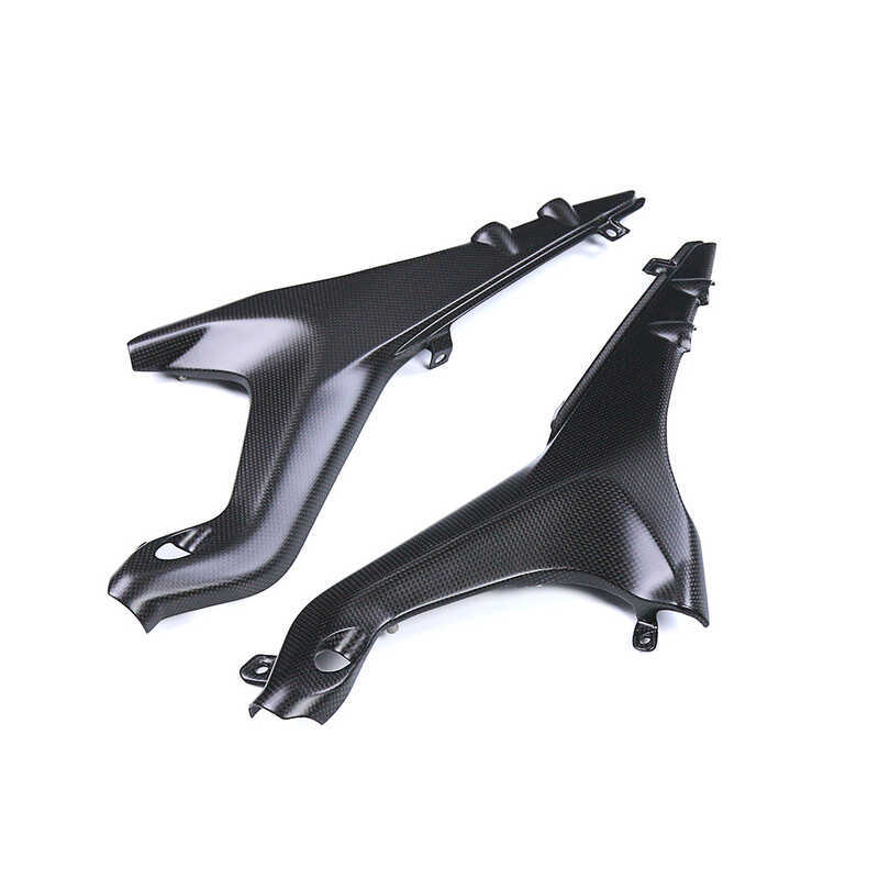 เหมาะสําหรับ Ducati DUKATI Streetfighter V4 Streetfighter V4s ดัดแปลงคาร์บอนไฟเบอร์ Mount Lower ด้าน