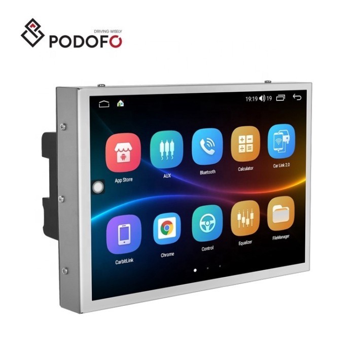 Podofo For Dodge Journey 2013-2016 Car Stereo 8-Core 4+64G 8.4" Double Din Android Car Radio 4G/Wif