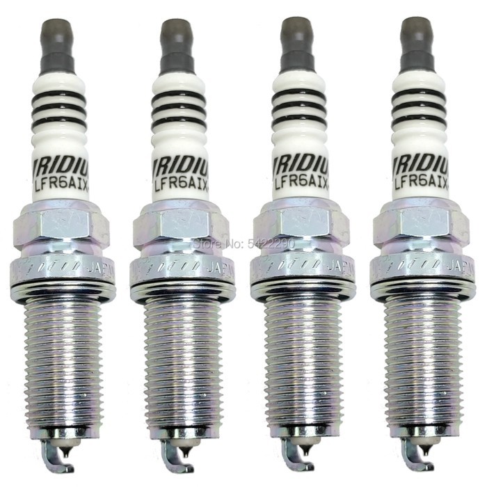 4-8pcs Iridium IX Spark Plug LFR6AIX-11 6619 fit for Volvo Toyota Suzuki Subaru Saab Lexus Honda BM