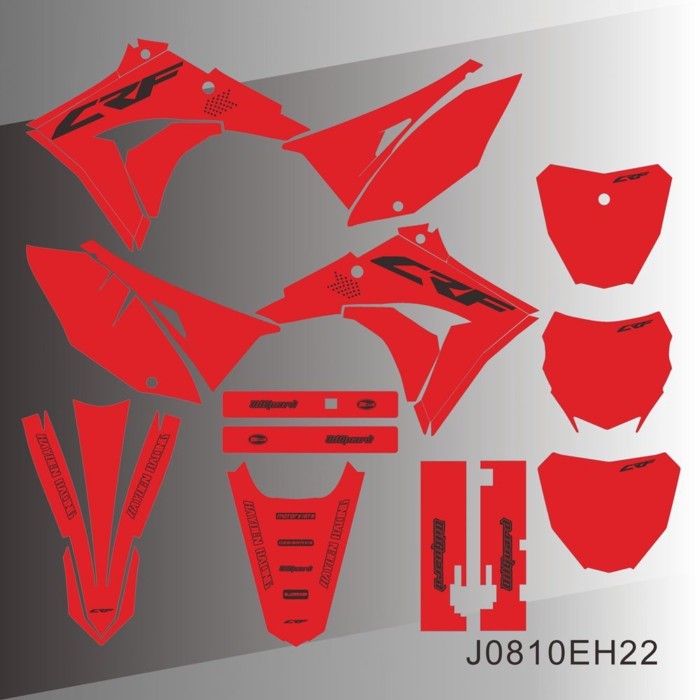 For HONDA CRF230F CRF 230F CRF230 F 2019 2020 Graphics Decals Stickers Motorcycle Background Custom