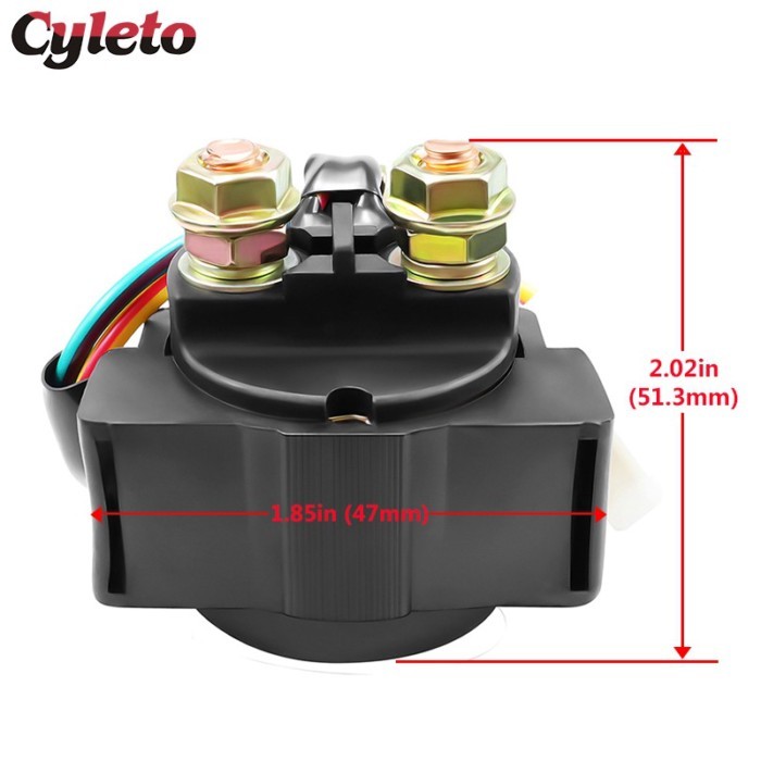 Motorcycle Starter Solenoid Relay For Yamaha XJ550 XJ650 XJ750 Maxim XJ750R Seca XJ900 XJ1100 XS 75