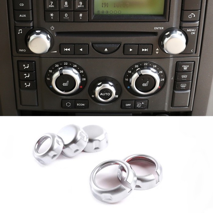 For Land Rover Discovery 3 LR3 2004-2009 Range Rover Sport 04-09 ABS Car Air conditioner volume kno