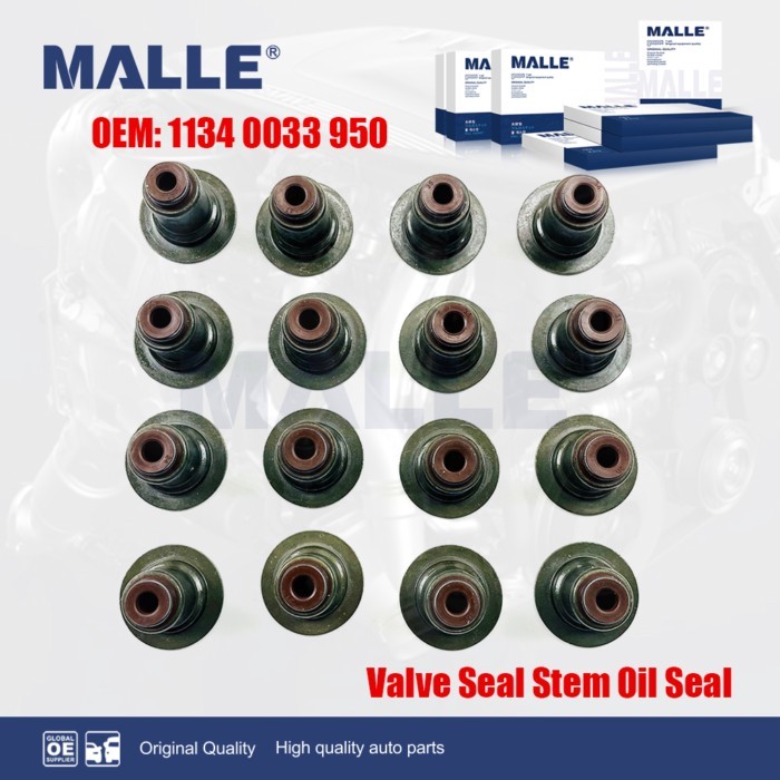 Engine Valve Seal Stem Oil Seal For MINI 1.6T Cooper BMW E34 E36 E46 F20 F21 F30 N13 N16 N12 Autos