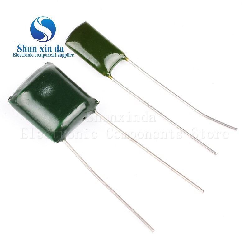 50PCS โพลีเอสเตอร์ฟิล์มตัวเก็บประจุ 100V 250V 400V 630V 1KV100nF 0.1uF 3A103J 2E102J 2A222J 2A332J 2