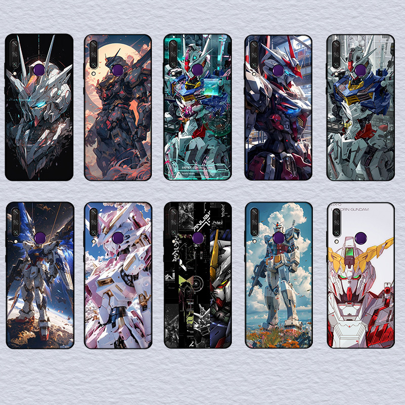สําหรับ Huawei Y6P Y7A Y8P Y9A Y5 Y6 Prime MOBILE SUIT GUNDAM เคสโทรศัพท์ฝาครอบป้องกัน