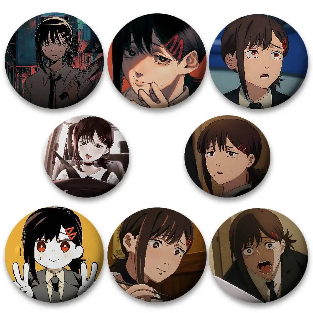 การ์ตูน Kobeni Higashiyama เคลือบ Pin สำหรับเสื้อผ้าและกระเป๋าเป้ พร้อมลายป้ายน่ารัก