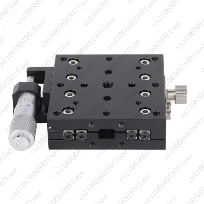 JCX-40 40 x 40 mm X-Axis Linear Stage Translation Platform Micrometer Screw Manual Stage for Other