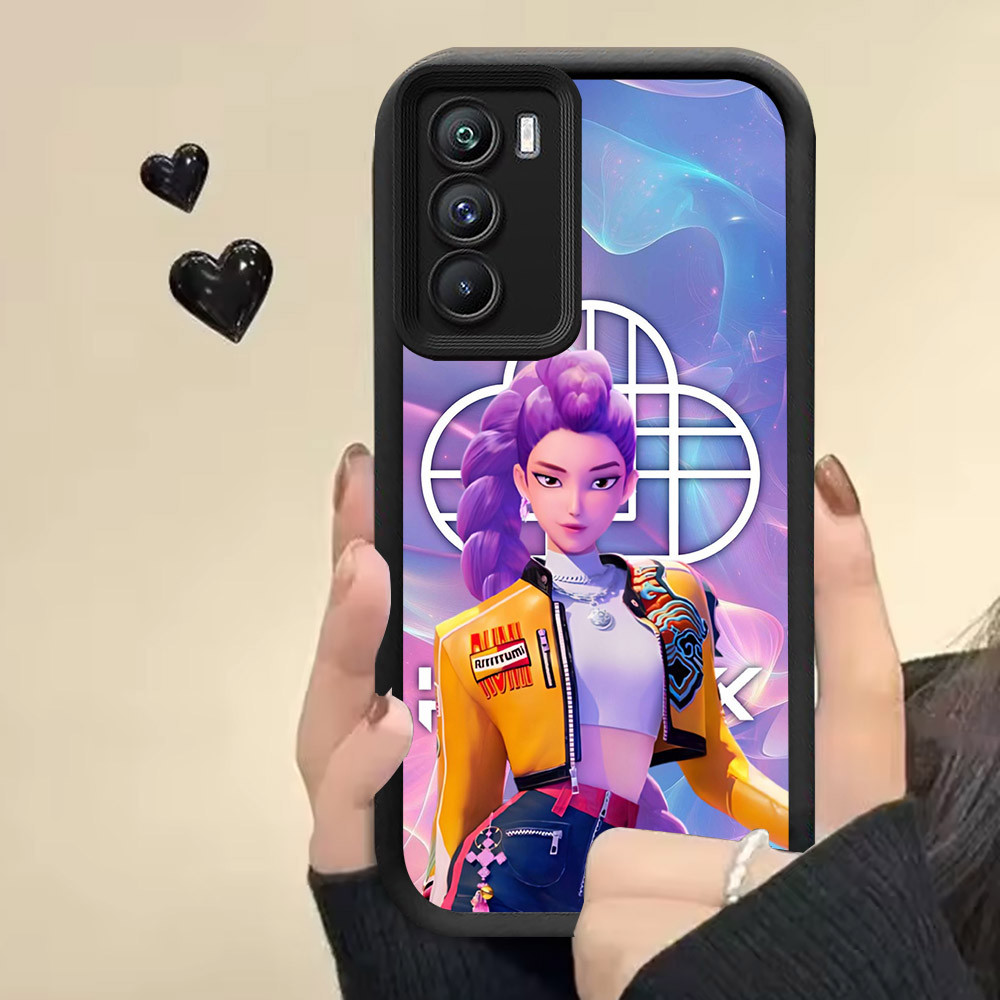 R7 K-POP Demon Hunters ปลอกซิลิโคนสําหรับ Realme C17 7i 14X C75 C2 C71 C2s C73