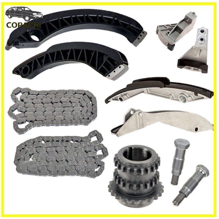 Car Crankshaft Gear Timing Chain Kit for BMW 550i 735i 740i 745i 750i X5 N62B 4.8 N62B40A N62B44A N