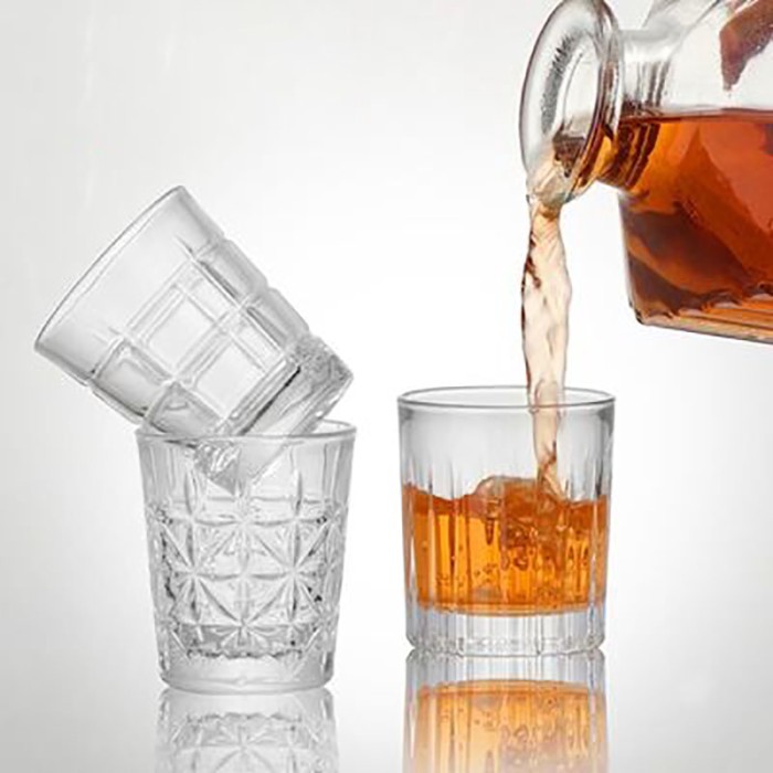 Mini Shot Glass for Tequila, Whisky Shot Glasses, Double Side Cordial Glasses,Tequila Cups, Small G