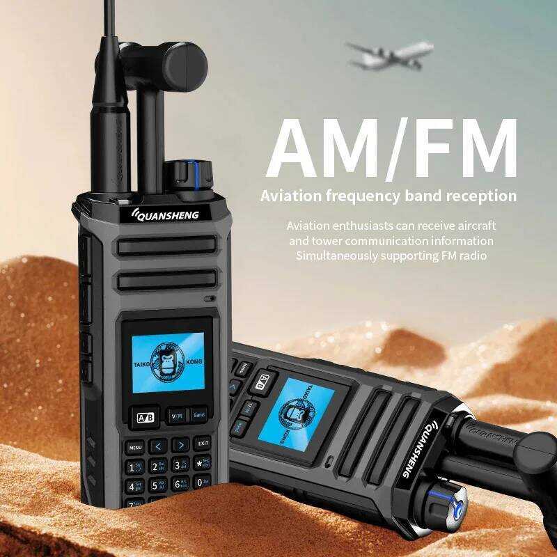 ▥ ​  Tk-115 10W Vhf/Uhf Dual Band วิทยุ 999Ch Ctcss/Dcs Ip55 2500Mah Type-C NOAA สภาพอ