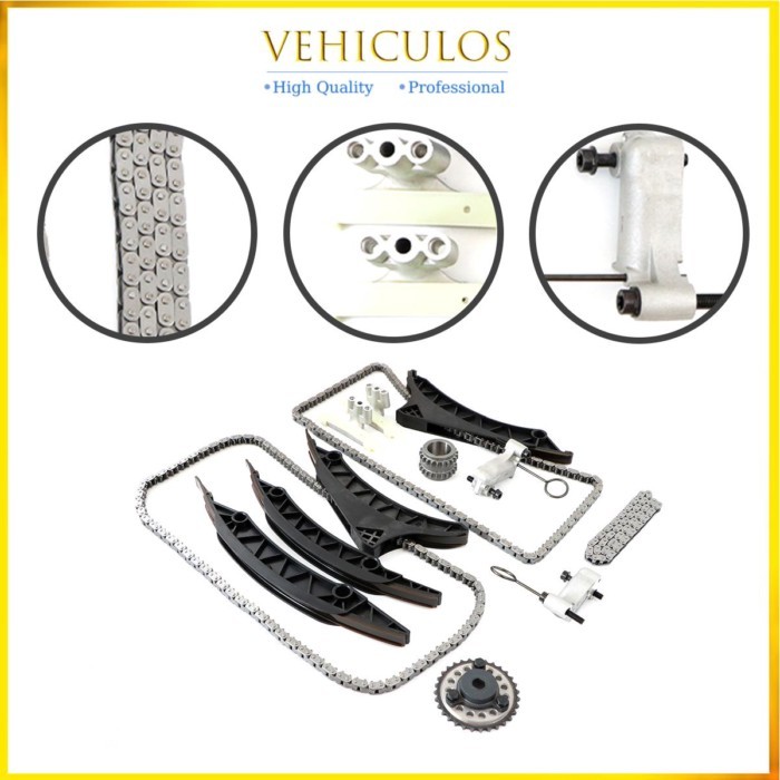 N63 N63B40A N63B44A N63B44B Engine Timing Chain Kit Camshaft Sprocket fits BMW 550 650 750 X5 X6 AL