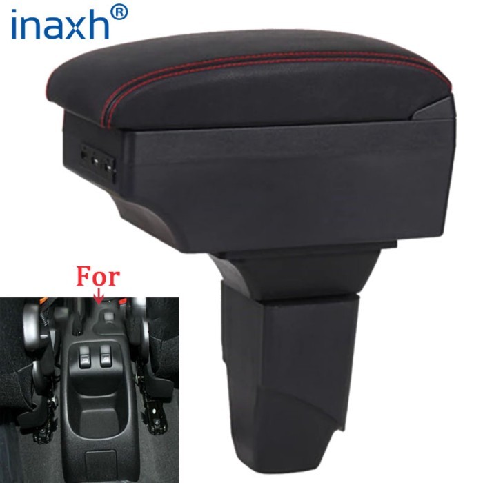 For PEUGEOT 206 Armrest Interior Parts 2017 Car Armrest box Retrofit parts Storage box car accessor